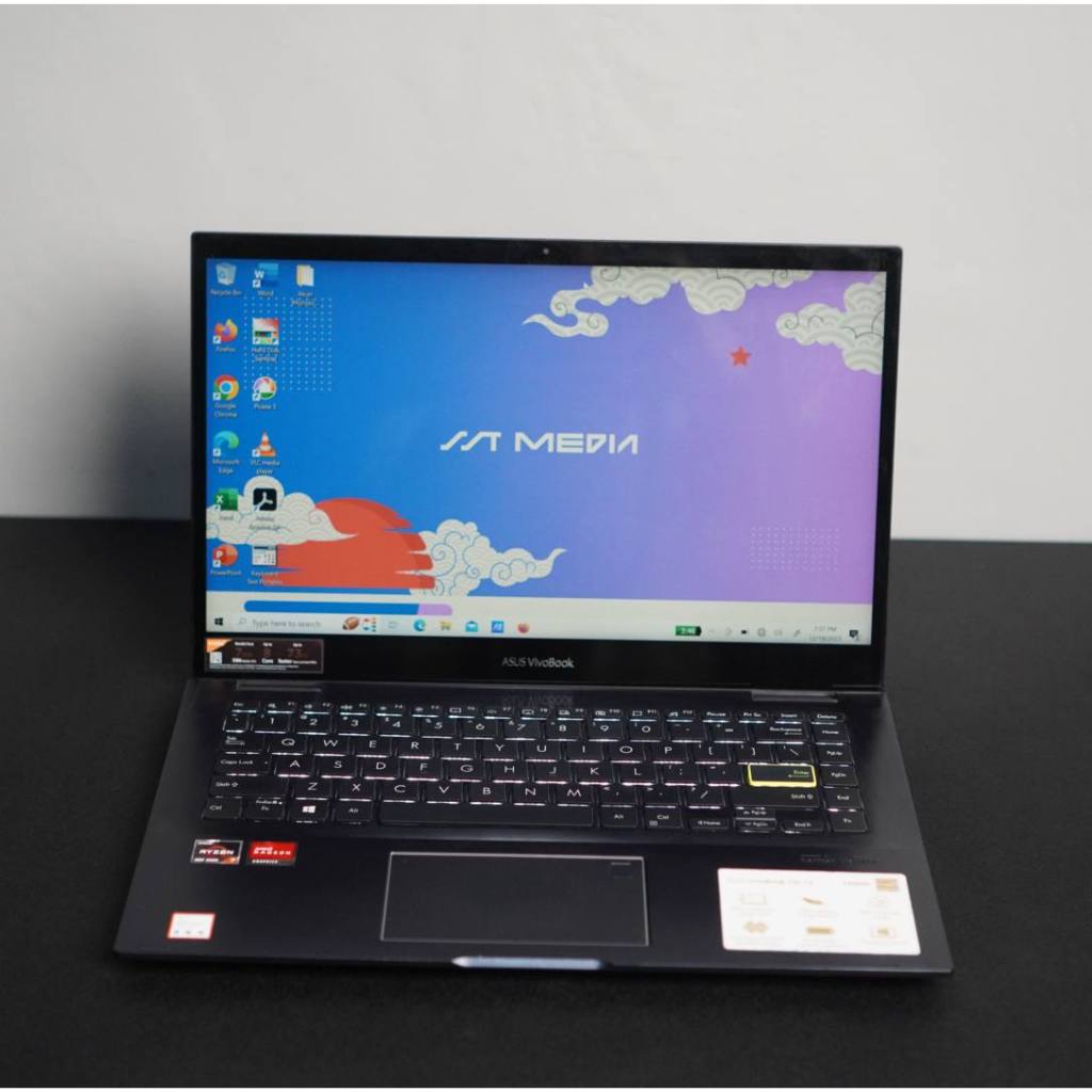 Jual LAPTOP ASUS VIVOBOOK TM4021 AMD RYZEN 7 RAM 8 GB LAPTOP BEKAS