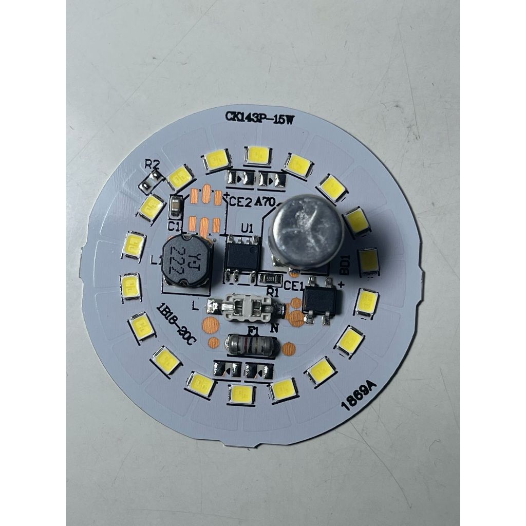 Jual LED PCB 15W Putih Terang Mesin Lampu Bohlam 15 watt AC 220 - 240 V