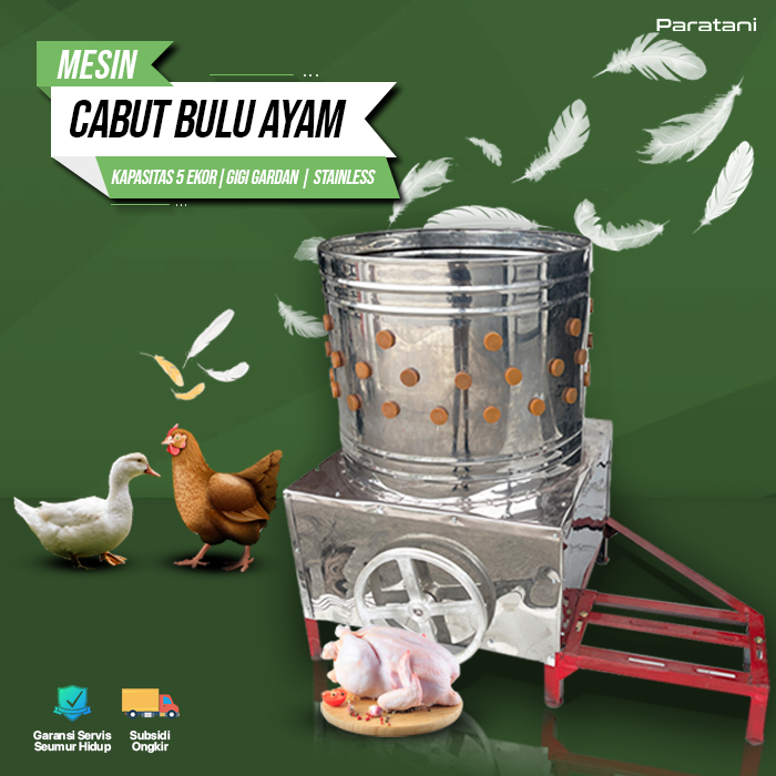 Jual Mesin Cabut Bulu Ayam Bebek Stainless 5 Ekor Mesin Perontok Bulu ...