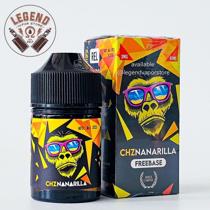 Jual FREEBASE - LIQUID CHZNANARILLA Banana Cheesecake Smoothies 60ML ...