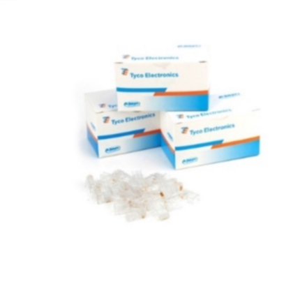 Jual Connector RJ45 AMP Box Tyco Electronics isi 100pcs | Shopee Indonesia