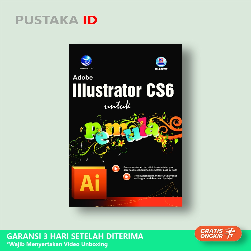 Jual Buku Adobe Illustrator CS6 untuk Pemula - Original | Shopee Indonesia