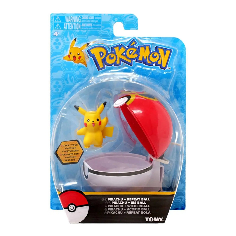 Tomy Pokemon Pikachu Pokeball