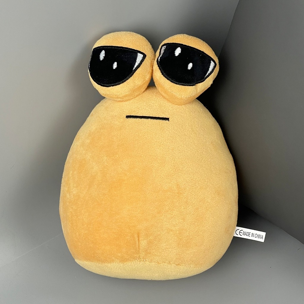 【Ready】Boneka Pou Plushies My Pet Alien Doll Plush Toy Penjualan panas  Plush Toy Dumb Doll Boneka Pou Sad Boneka Pou Lucu Sedih Doll Boneka Halus