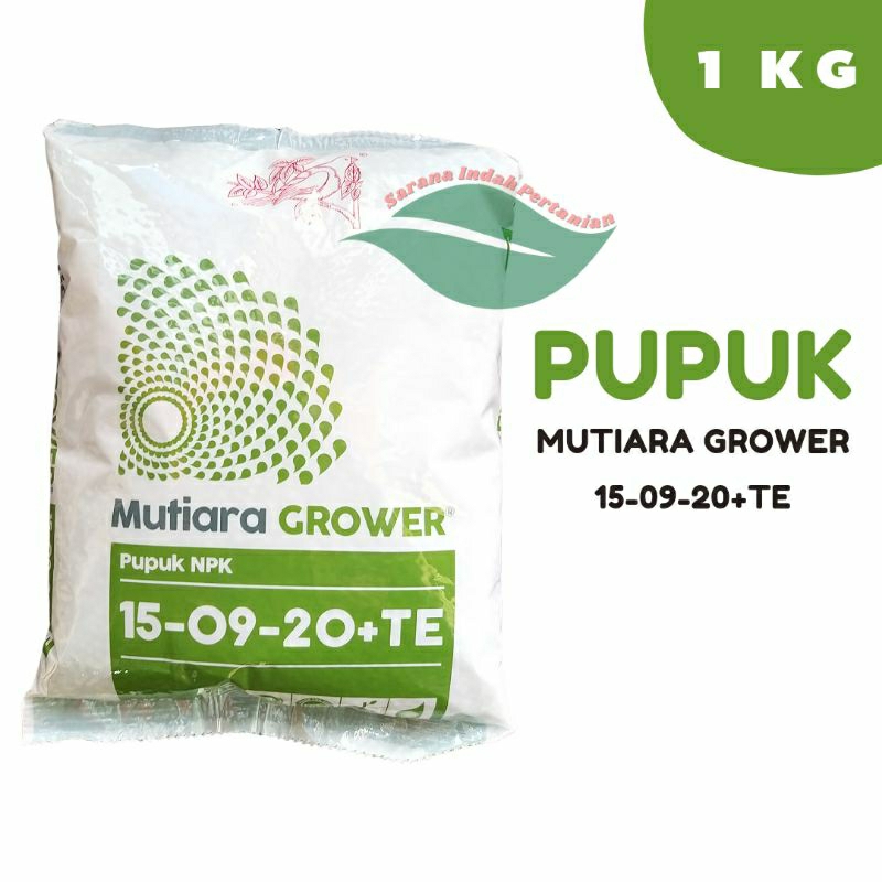 Jual PUPUK NPK MEROKE MUTIARA GROWER 15-09-20+TE BERAT 1 KG KEMASAN ...