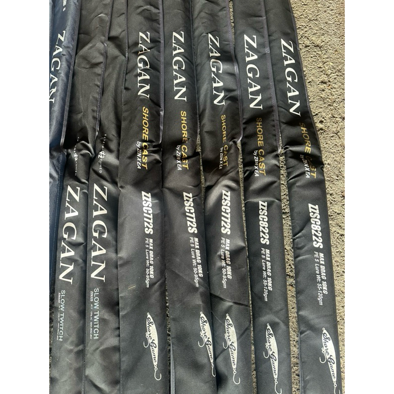 Jual JORAN PANCING / ROD ZEN ZAGAN SHORE CAST 77 & 82 JORAN POPPING PE ...