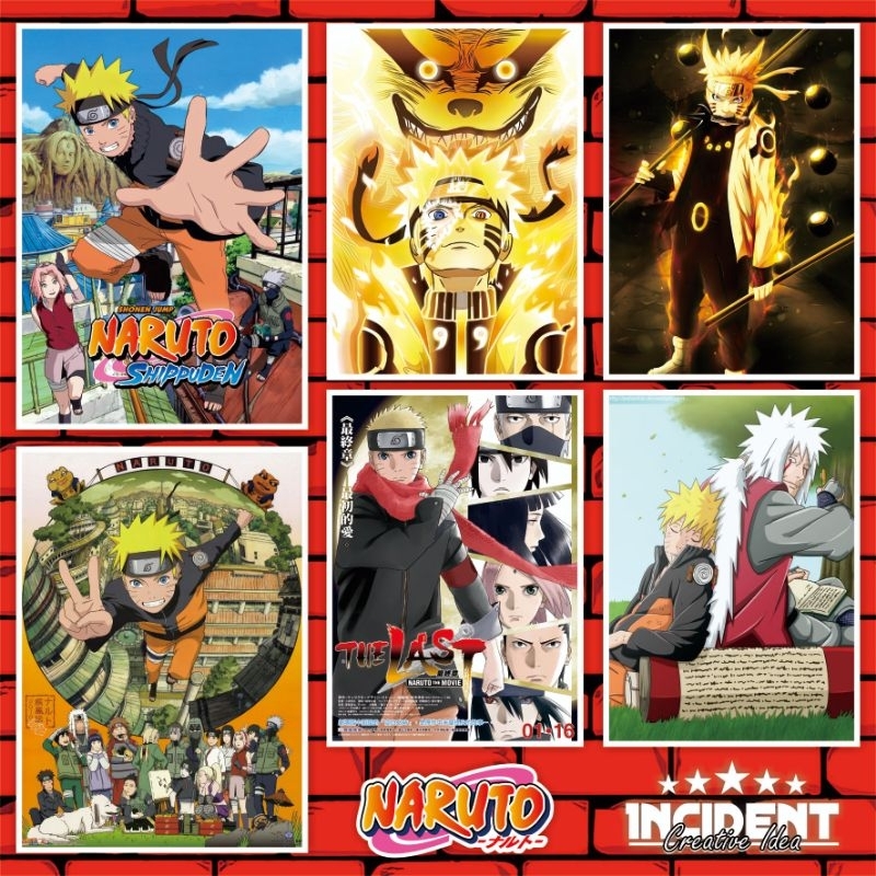 Jual Poster NARUTO - Ukuran A4+ | Shopee Indonesia