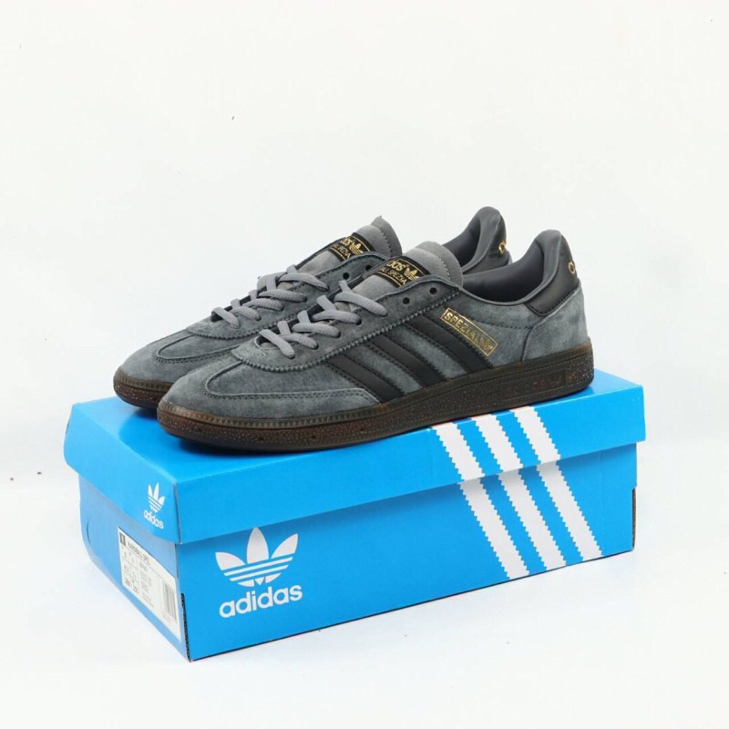 Jual Adidas Spezial Handball Dark Grey Black Gum Import 11 Bnib