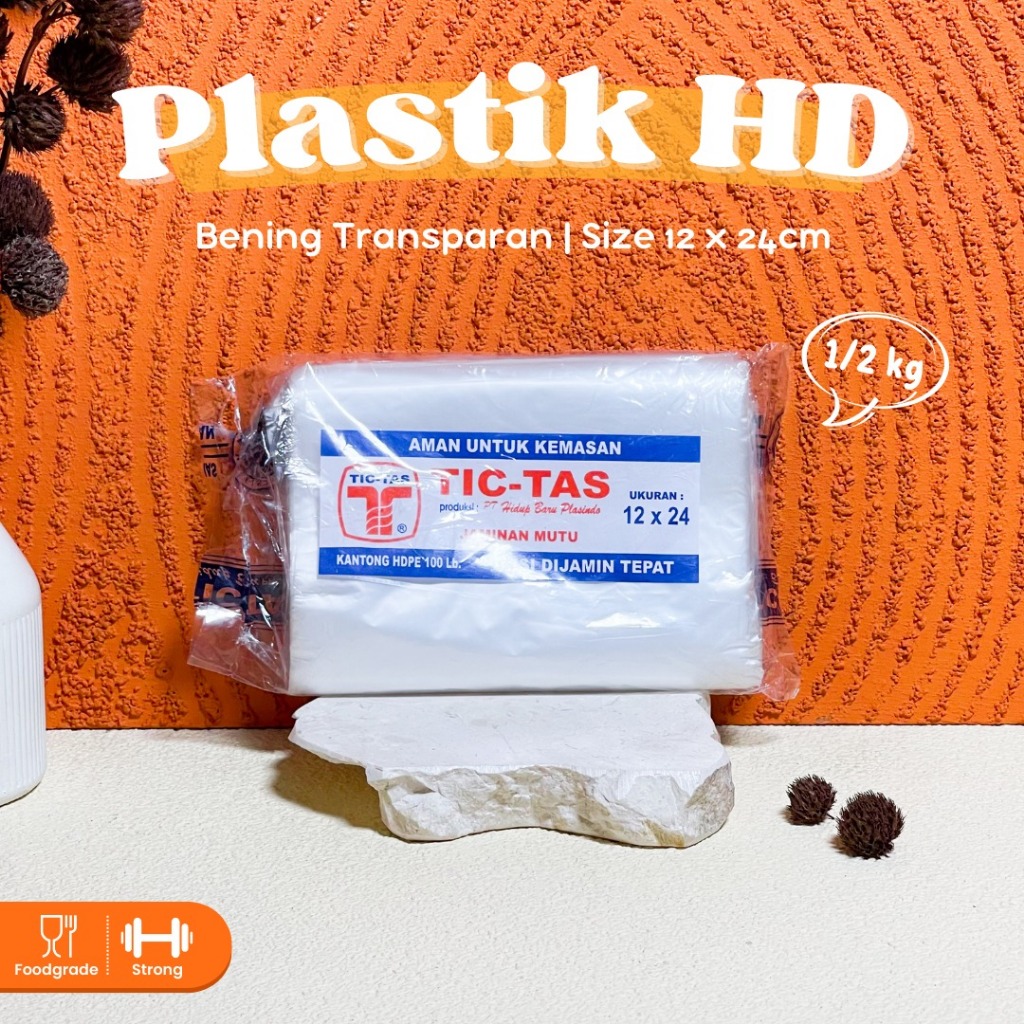 Jual Kantong Plastik Hd Tahan Food Grade Plastik Hd Tictas Shopee