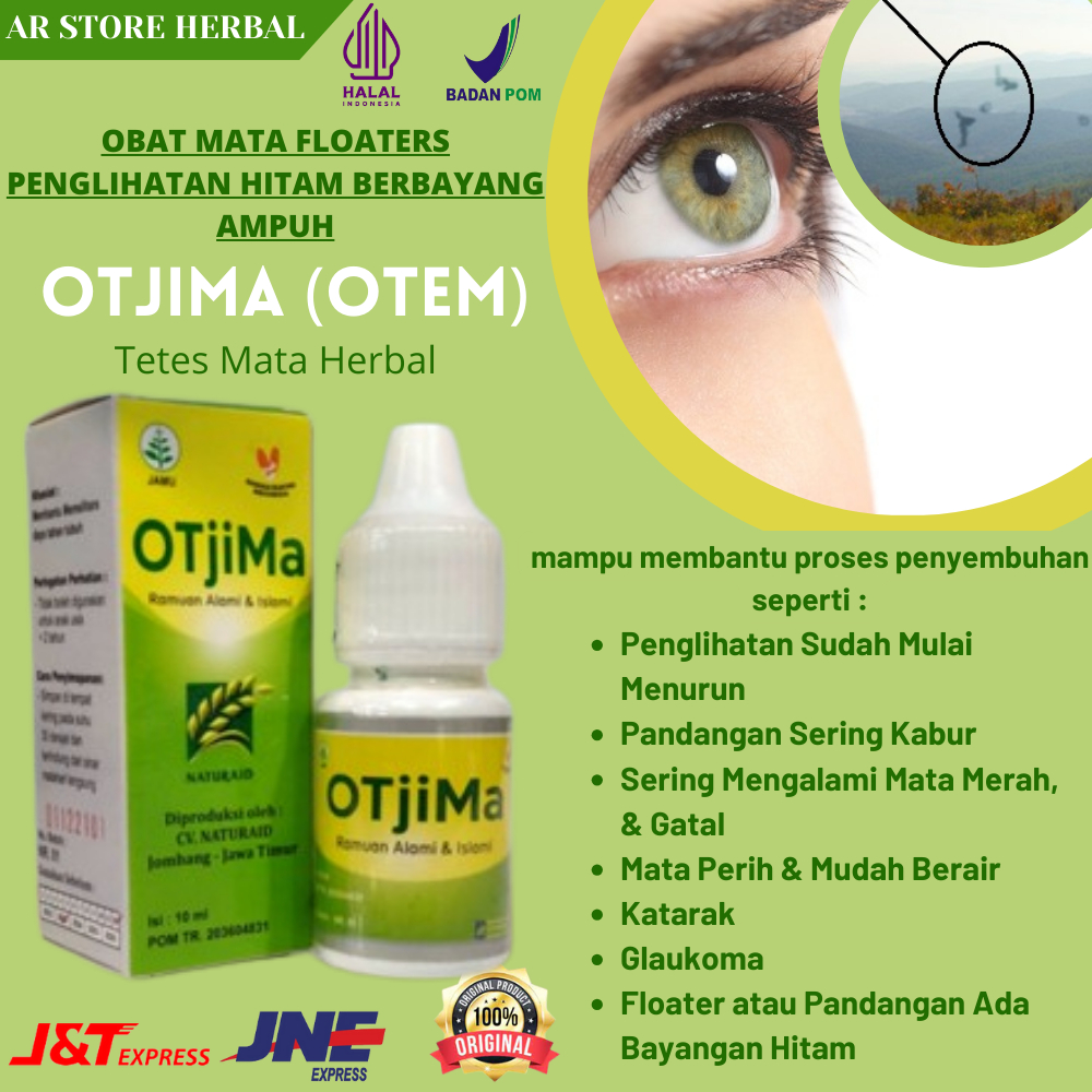 Jual [100% Asli ] OTJIMA Obat Mata Floaters, Floater, Bintik Melayang ...