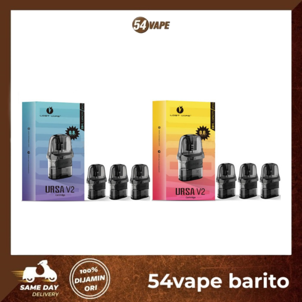 Jual Cartridge Lost Vape Ursa Nano v2 2ml for Ursa Nano / Ursa Baby ...