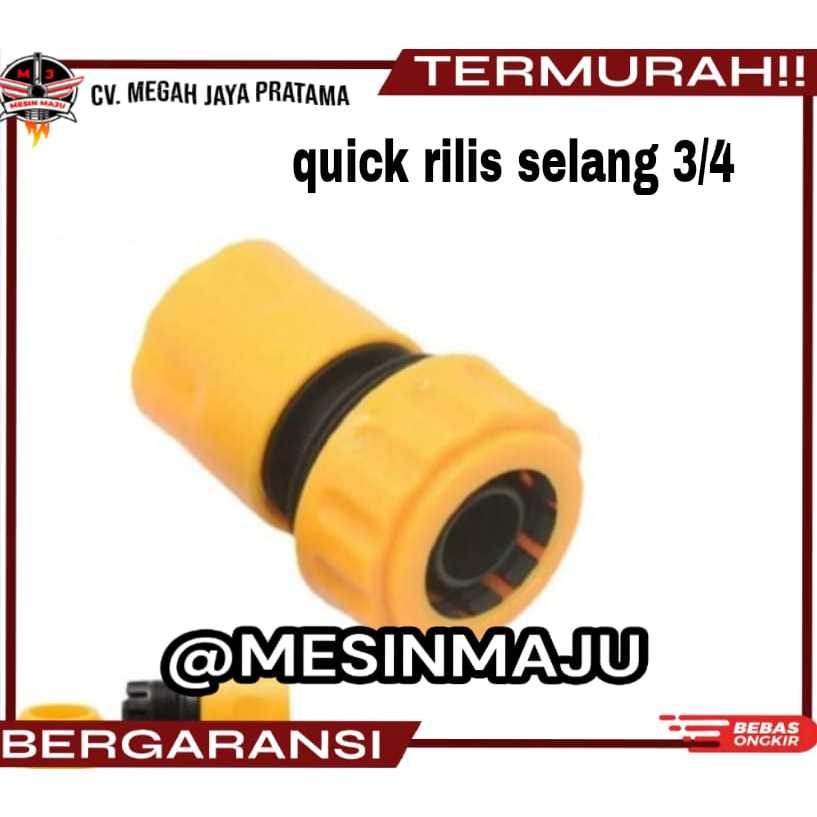 Jual SAMBUNGAN SELANG ATAU QUICK RILIS SELANG 3/4INCH ATAU KONEKTOR ...