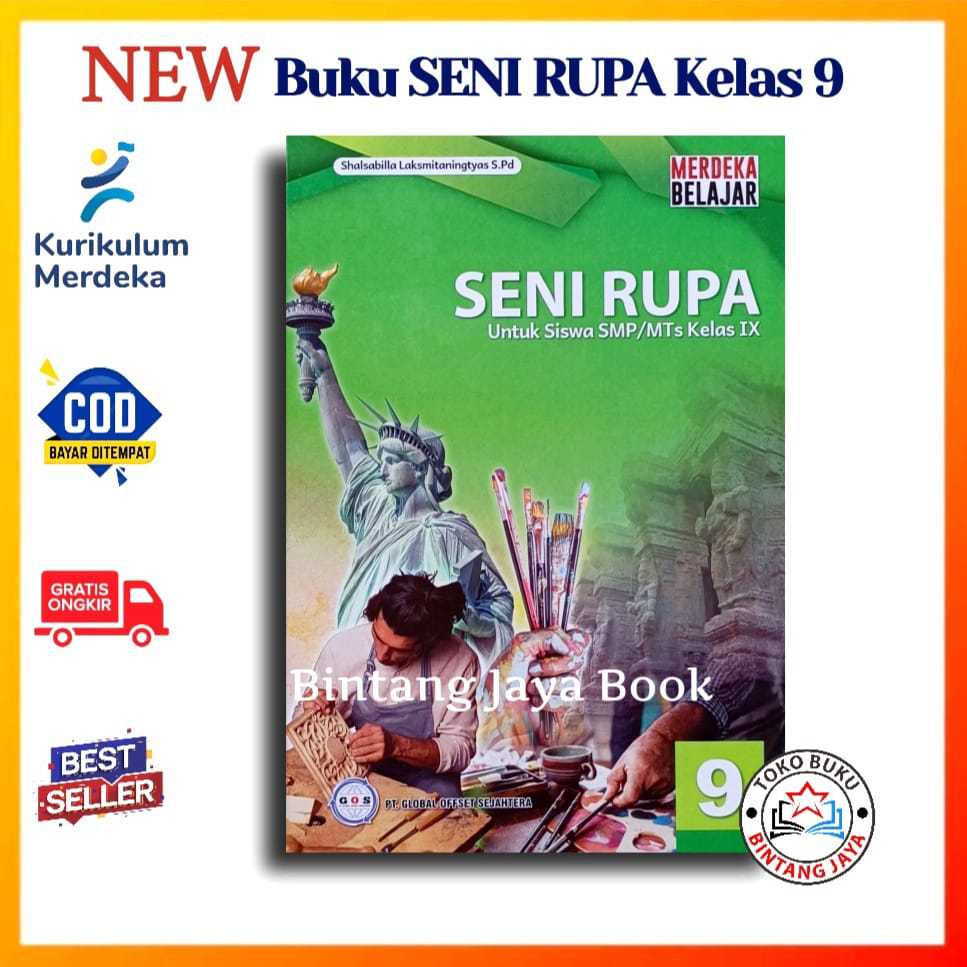 Jual Buku Siswa Seni Rupa Smp Kelas 9 Kurikulum Merdeka Buku Seni Rupa Kelas Ix Smpmts 6920