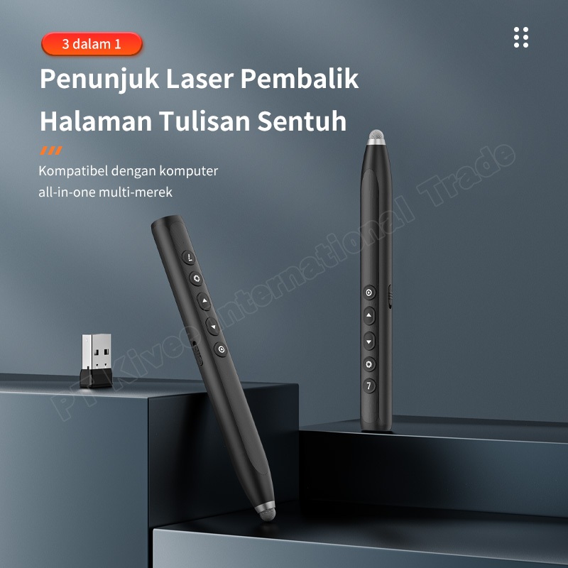 Jual Laser Pointer + Presenter Wireless USB Pen Laser Presentasi PPT ...