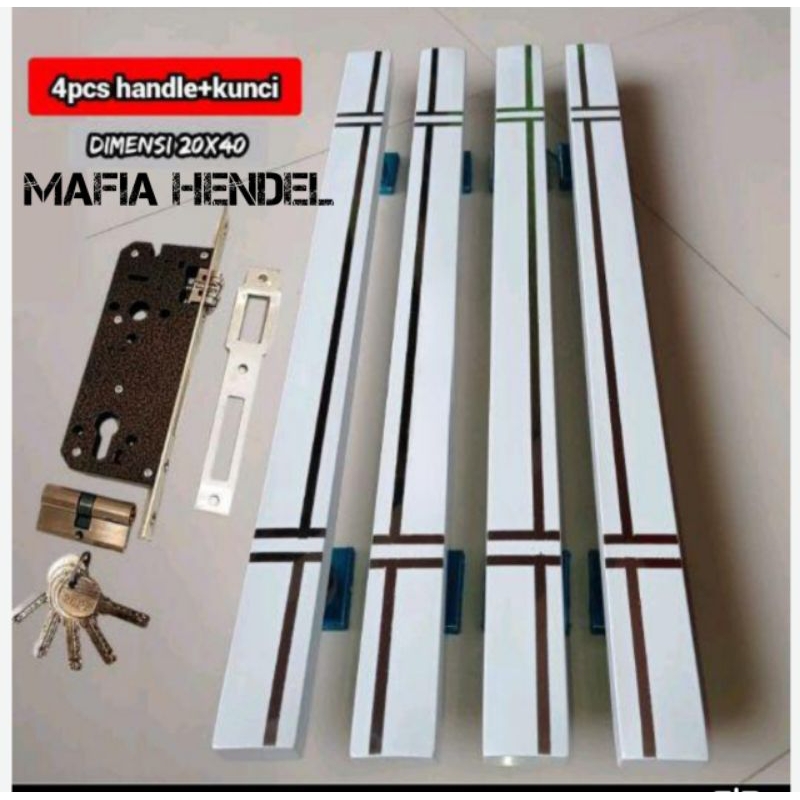 Gagang pintu rumah. 20x40 Kotak