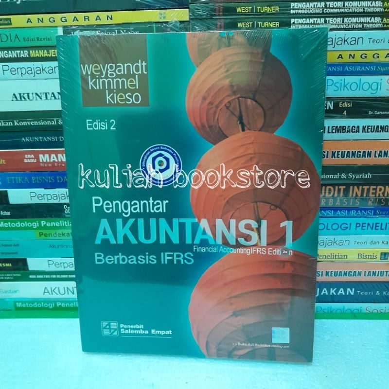 Jual BUKU PENGANTAR AKUNTANSI Berbasis IFRS 1 Edisi.2 / Penulis. Kieso ...