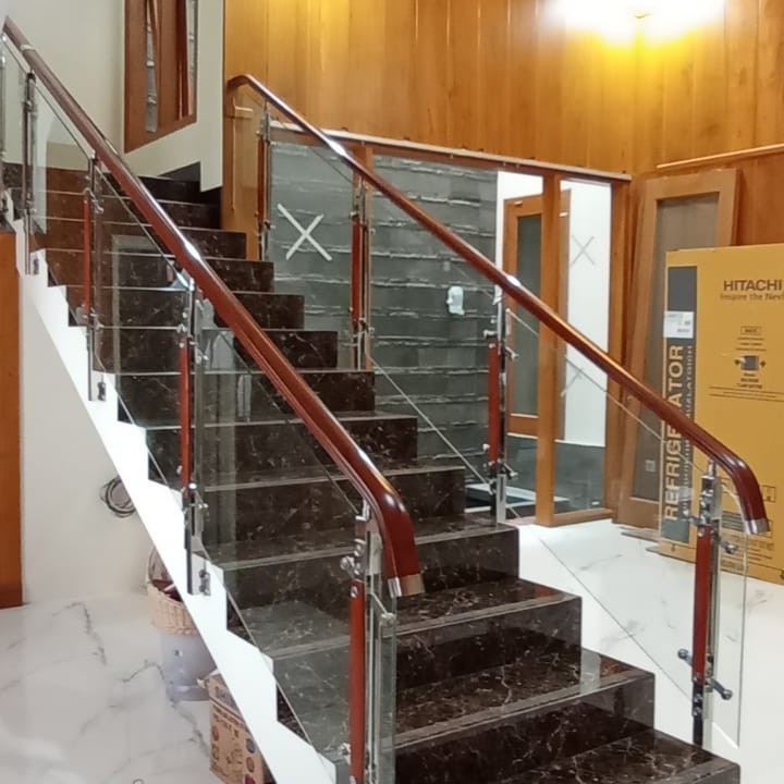 Jual HANDRAIL PVC BULAT / HANDRAILING / PEGANGAN TANGGA BULAT 50MM /2 ...