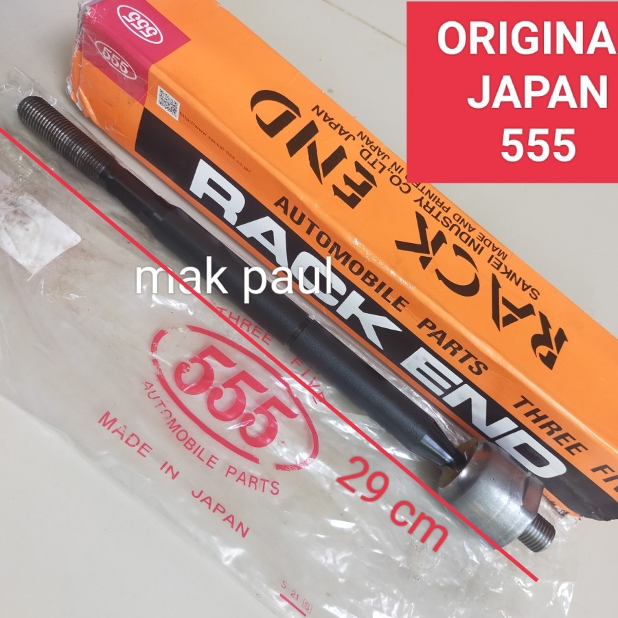 Jual Rack End Long Tie rod All New Vios Gen 3 All New Yaris Gen 2 ASLI ...