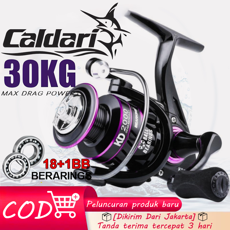 Jual Dikirim Dari Jakarta Caldari Reel Pancing Murah Reel Spinning