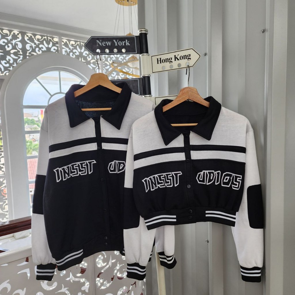 Jual isi 2 pcs Jaket Couple Pasangan INS Croope Top Sweater Couple Kemeja Couple Baju Couple Shopee Indonesia