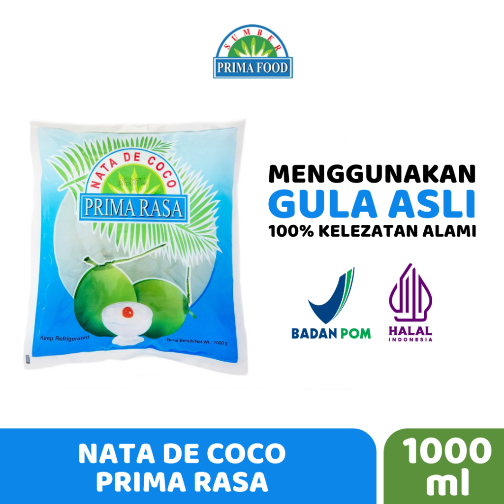 Jual PRIMA RASA Nata de Coco 1000 ml - 1 pcs | Shopee Indonesia