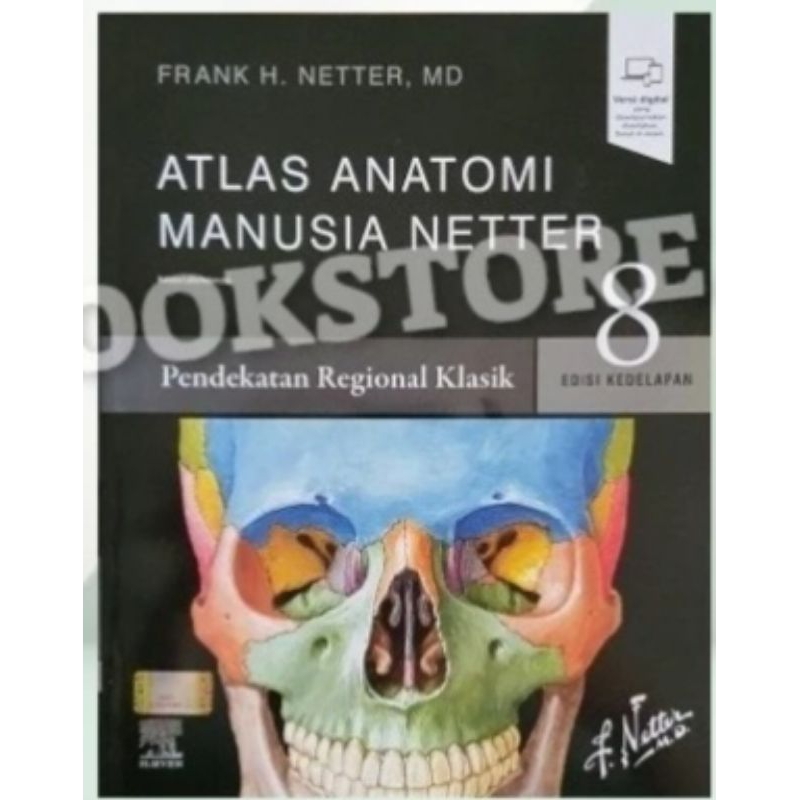 Jual ORIGINAL Atlas Anatomi Manusia Netter Edisi 8 Pendekatan Regional ...