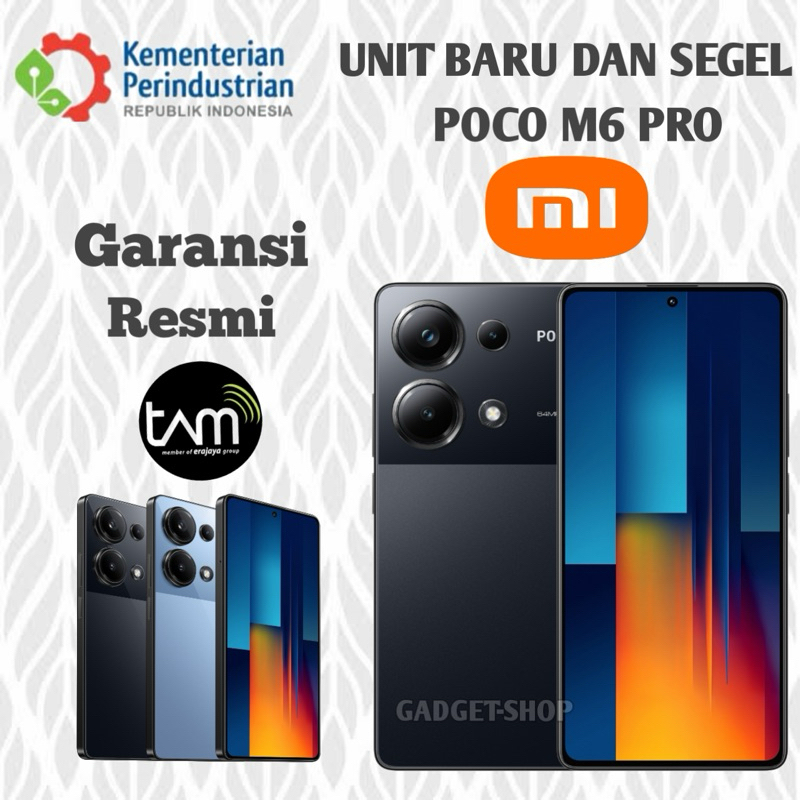 Jual POCO M6 & M6 PRO 8/256 Garansi Resmi Xiaomi Helio G99 Ultra 5000 ...