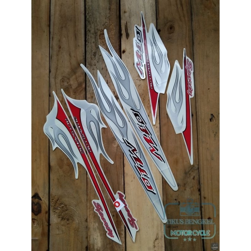 Jual Striping Lis body Decal Grafik Yamaha Mio Sporty Tahun 2006 Body ...