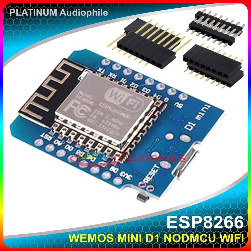 Jual ESP8266 WEMOS D1 MINI NODEMCU LUA WIFI IOT ESP-12F | Shopee Indonesia