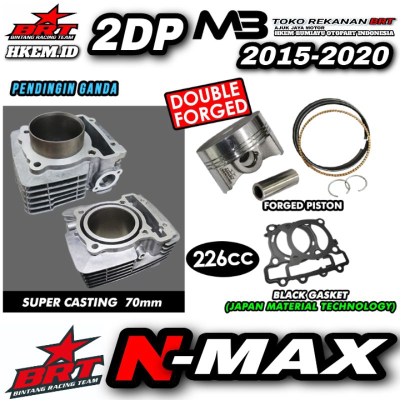 Jual Block Casting Iron BRT NMax Double Cooler 70.00 mm Blok Seher ...