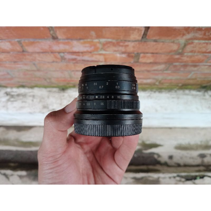 Jual LENSA FIX SONY 25MM 7 ARTISANS F1.8 MULUS NORMAL | Shopee Indonesia