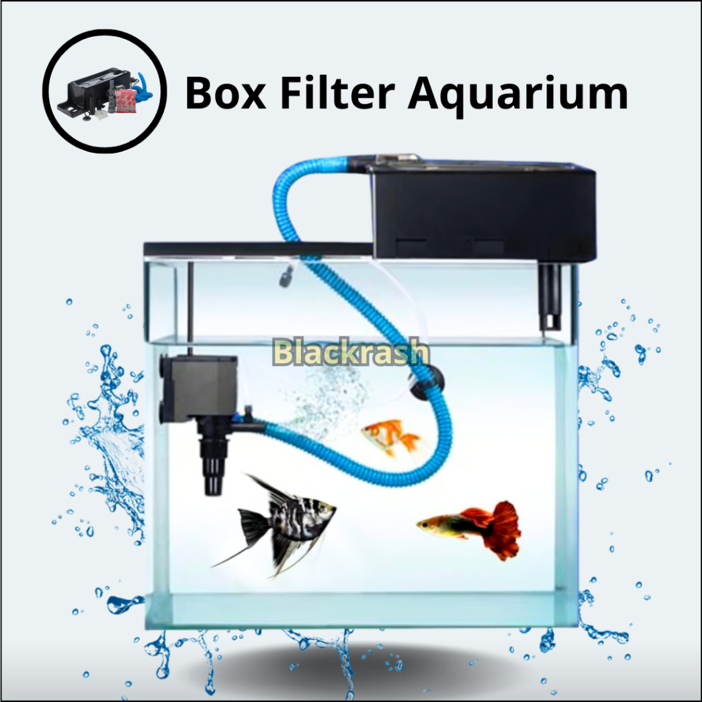 Jual Paket Lengkap Top Box Filter Gantung Aquarium Mini Tanpa Kuras 40