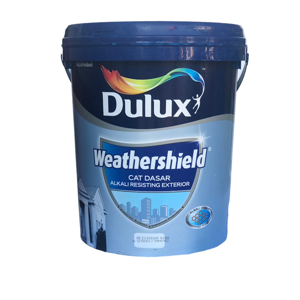 Jual Cat Dasar Eksterior Dulux Weathershield Alkali Restisting Exterior 20 Ltr Shopee Indonesia 2925