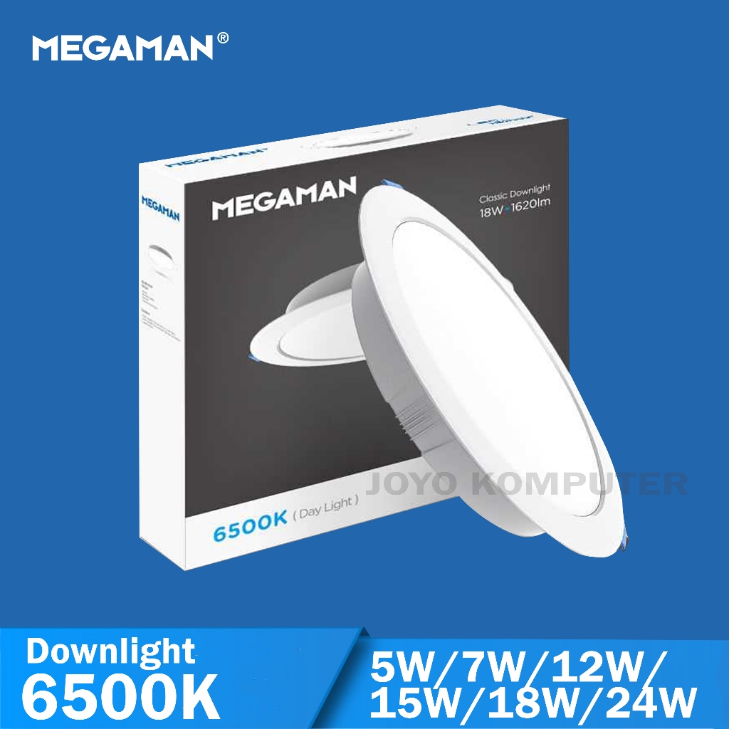 Jual MEGAMAN Lampu Downlight MQTL1119-Y 7W 6500K 170-240V | Shopee ...