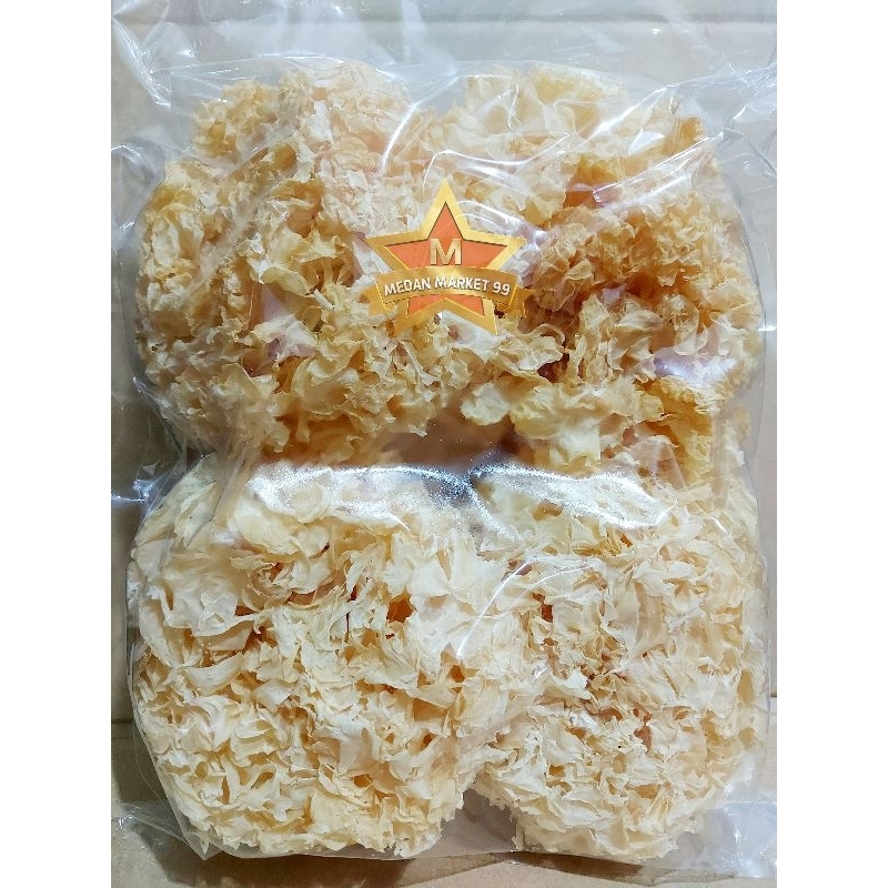 Jual Jamur Putih Salju Import 250gr Jamur Putih Bokni Pek Bokni