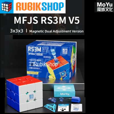 Jual RUBIK MOYU RS3M V5 MAGNETIC WITH DUAL ADJUSTMENT 3x3 | Shopee ...