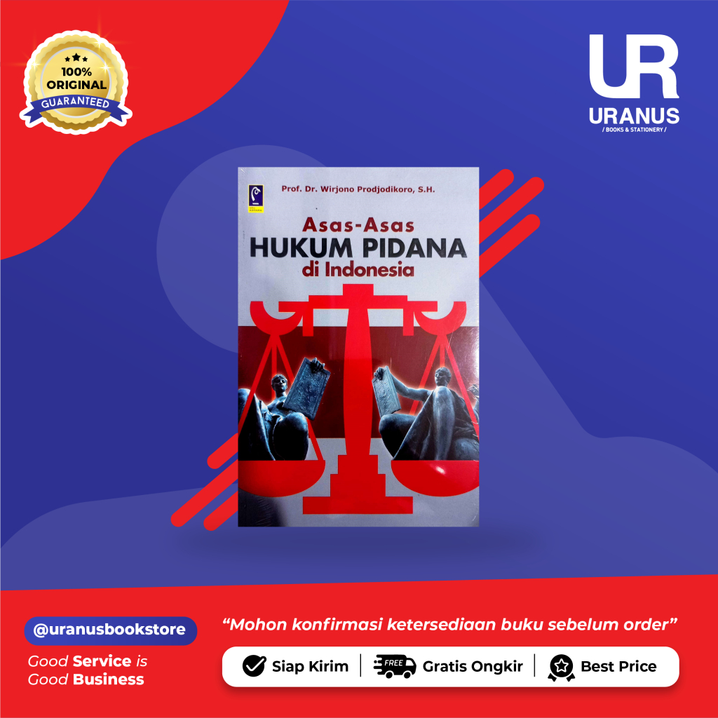 Jual ASAS - ASAS HUKUM PIDANA DI INDONESIA - EC - TOKO BUKU URANUS ...