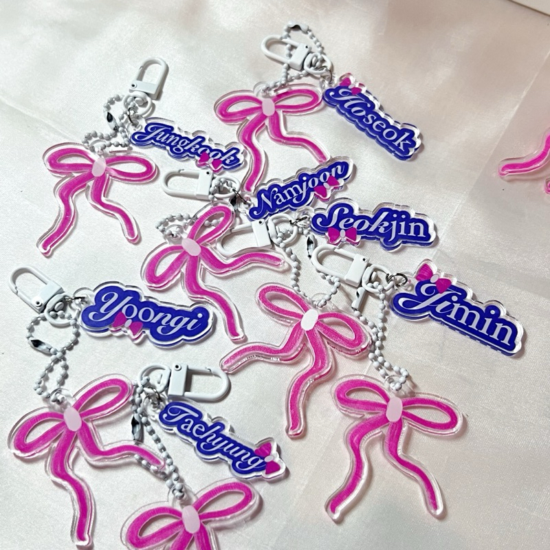 Jual Ribbon acrylic keychain | Shopee Indonesia