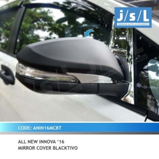 Jual Zenix Innova Fortuner Hilux Cover Spion Krom Chrome Atau Hitam Doff Jsl Pcs