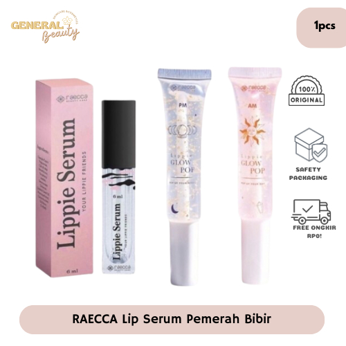 Jual General Beauty - Raecca Lippie Glow Pop AM PM Glow Up Tint By ...