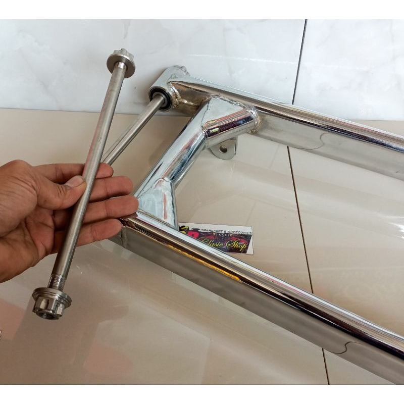Jual AS ARM STAINLESS W175 / AS BELAKANG TENGAH W175 STAINLESS STEEL ...