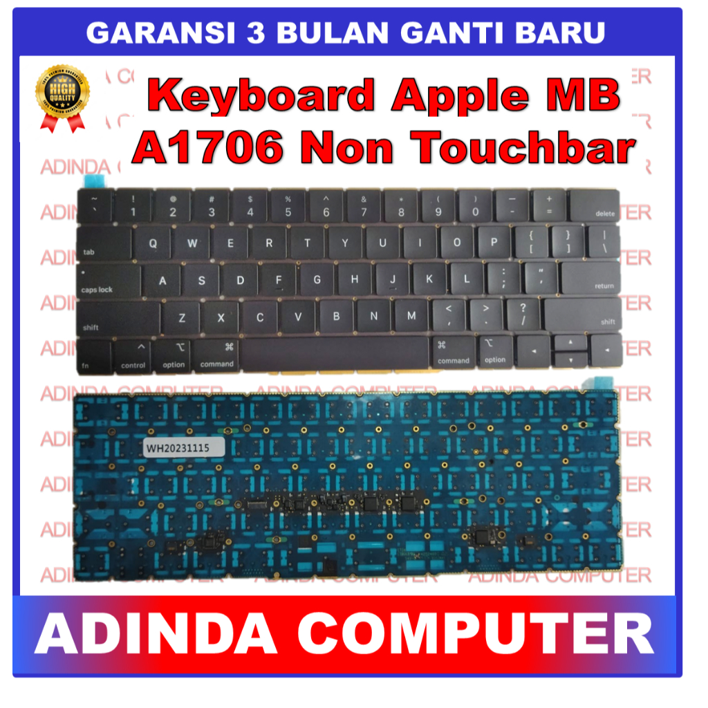 Batteria Per MacBook Pro 13 A1706 E A1819 (2016-2017) - 49.2Wh - Ricambio Compatibile Con Modelli Thunderbolt 3 - Foto 12