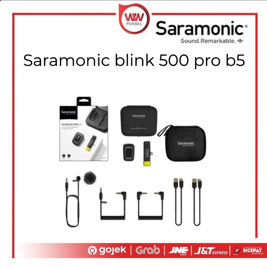 Jual Saramonic Blink 500 Pro B5 Wireless Microphone System | Shopee ...