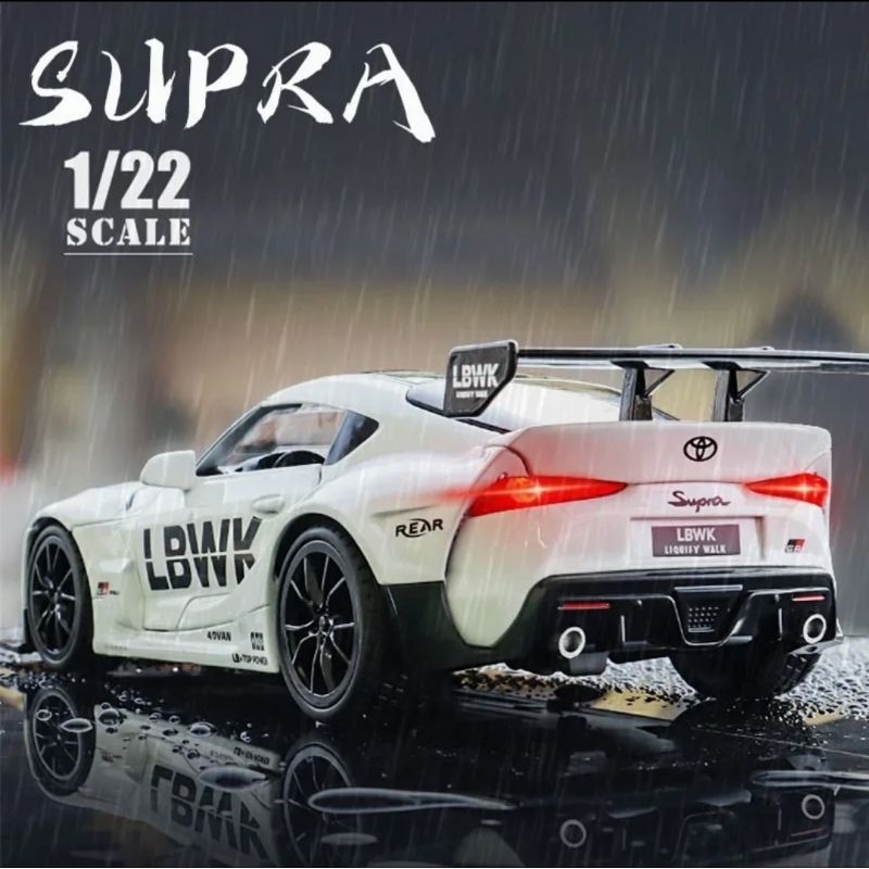 Jual Diecast Mobil Toyota GR Supra LBWK Liberty Walk Die-cast Miniatur ...