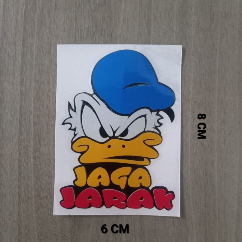 Jual STIKER CUTTING DONAL BEBEK/DONALD DUCK UKURAN KECIL | Shopee Indonesia