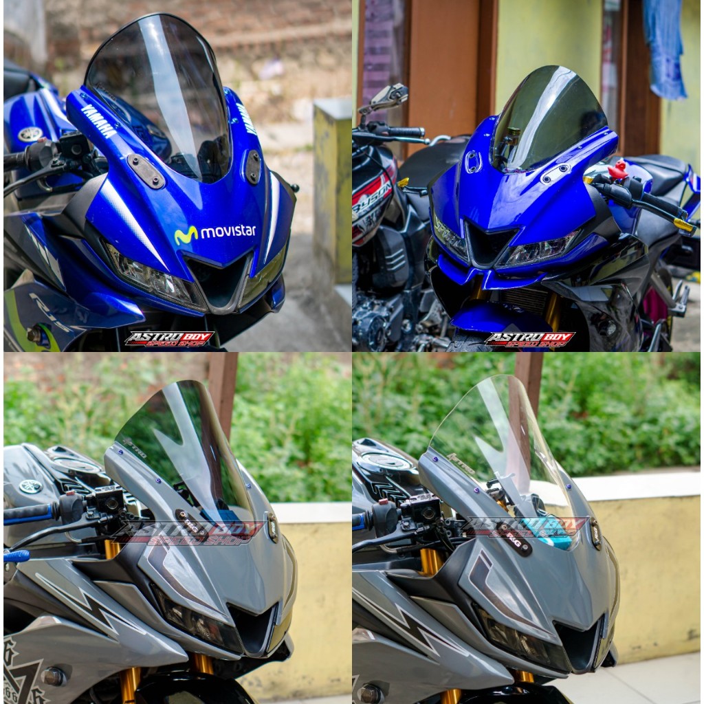 Jual WINDSHIELD JENONG R15 V3 ALL TIPE | Shopee Indonesia