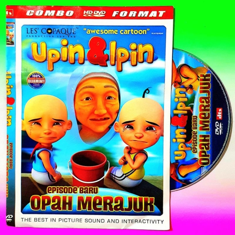 Jual TERLARIS Kaset Film Upin Ipin - Film Kartun Upin Ipin - Pilm ...