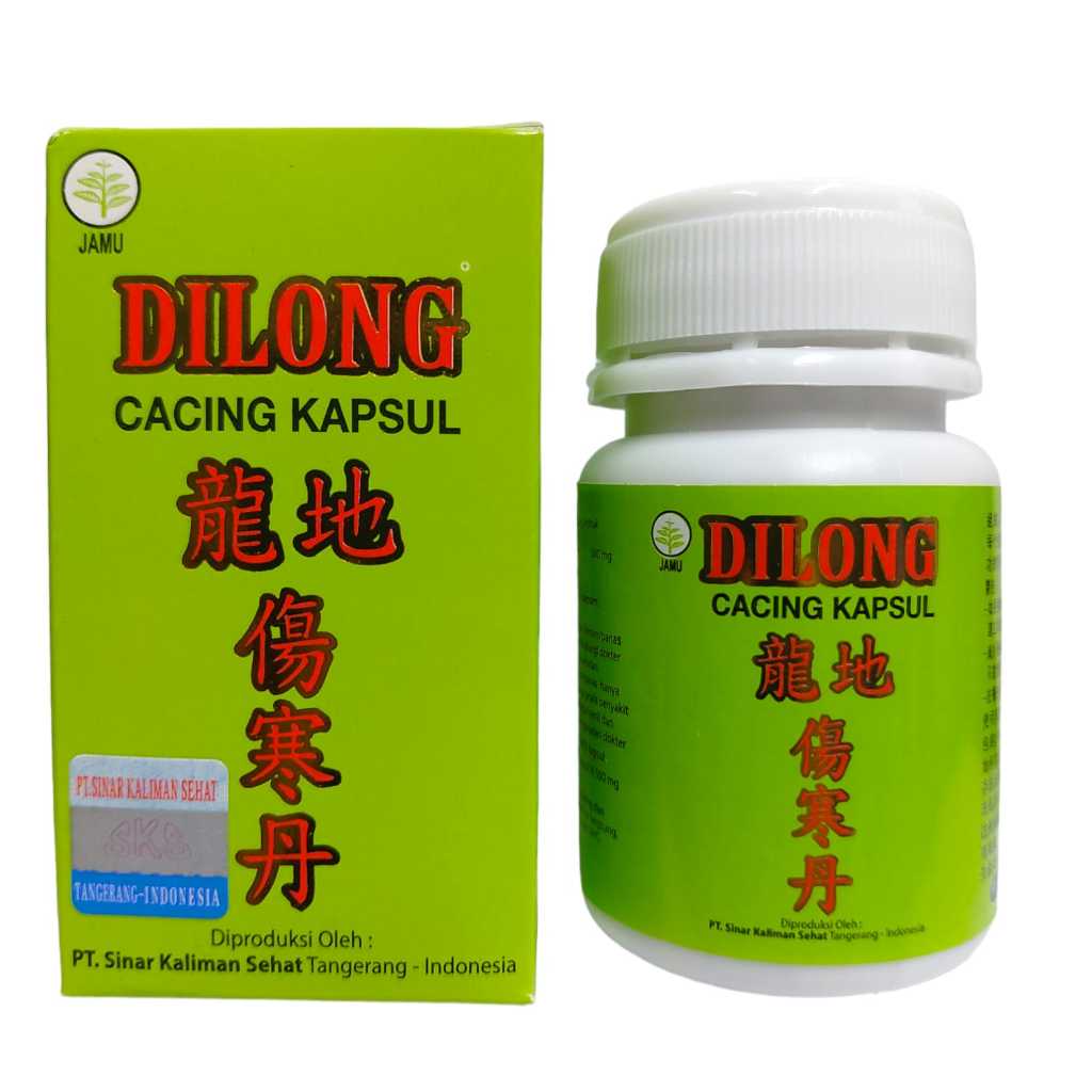 Jual Dilong Kapsul Cacing 1 Botol isi 60 Kapsul Di Long Obat Tipes ...