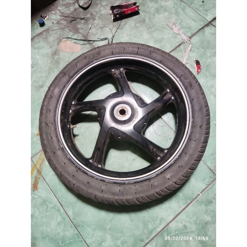 Jual velg velk racing resing belakang yamaha X-RIDE 115 tapak lebar 2. ...