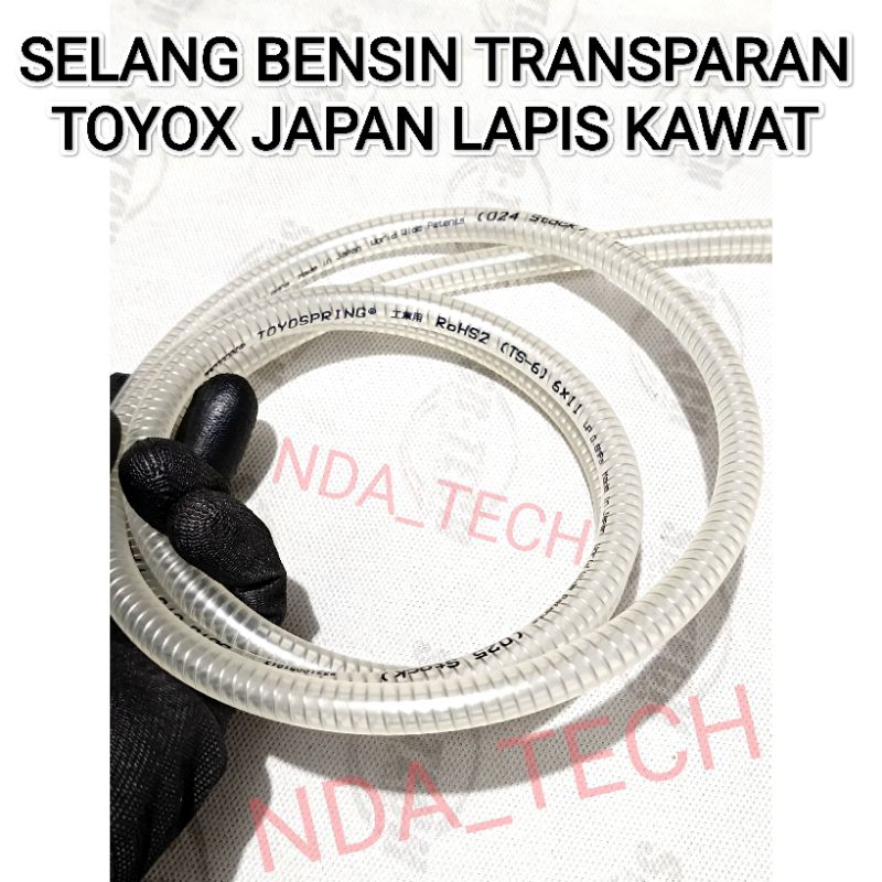 Jual SELANG BENSIN TOYOX ORIGINAL JAPAN SELANG BENSIN TOYOX LAPIS KAWAT SELANG BENSIN TOYOSPRING